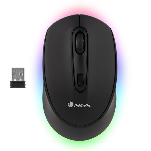 Ratón Gaming NGS Óptico RF BT 2400dpi...