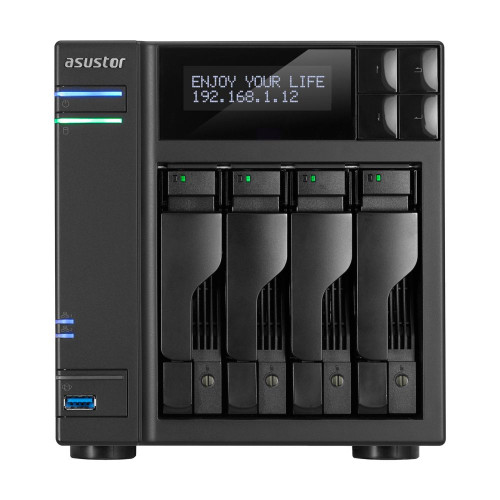 NAS Asustor DDR3 2GB SATA2/3 4 Bahías...