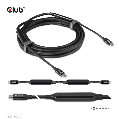 Cable Club 3D USB-C/M a USB-C/M 5m...