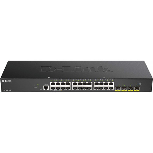 Switch D-Link 24xRJ45 GbE 4xSFP+ Rack...