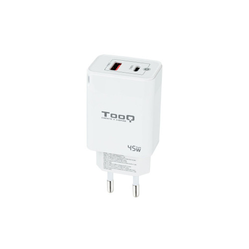 Cargador de Pared TooQ 45W USB-A/C...