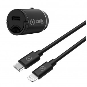 Cargador Coche CELLY USB-C...