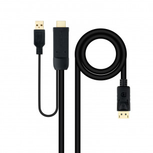 Nanocable USB-A/HDMI/M a...