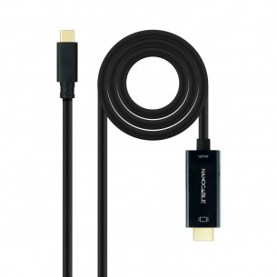Nanocable USB-C a HDMI 3m...