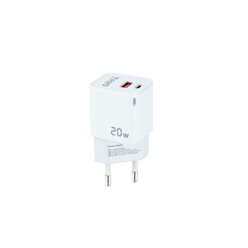 Cargador Pared TOOQ 20W USB-A/C...