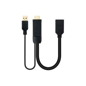 Nanocable USB-A/HDMI/M a...