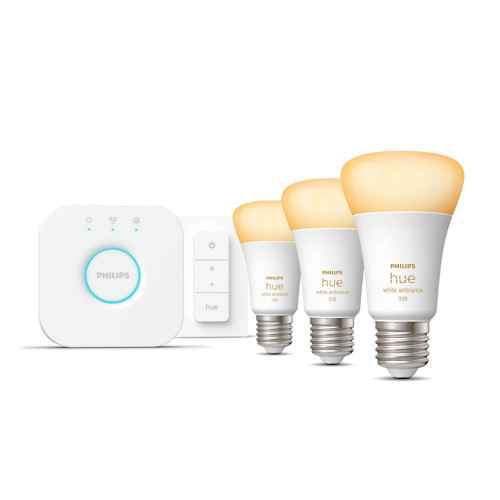 Kit Philips 3 Bombillas E27 + Hue...