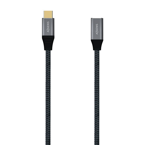 Cable AISENS USB-C 4/M a USB-C 4/H 1m...