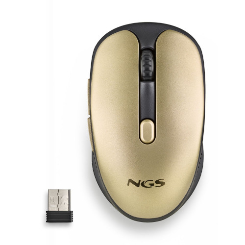 Ratón NGS Óptico RF 2.4GHz 1600dpi...