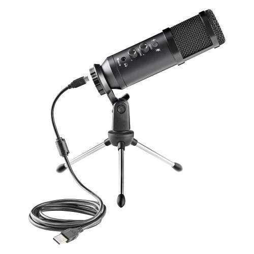 Micrófono Gaming NGS USB con Trípode...