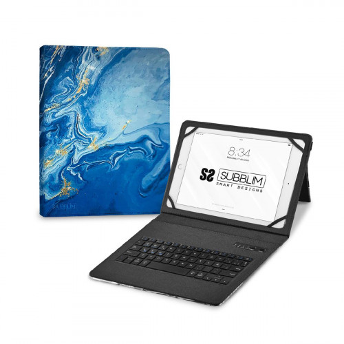 Funda Teclado SUBBLIM 9.6-11" Azul...