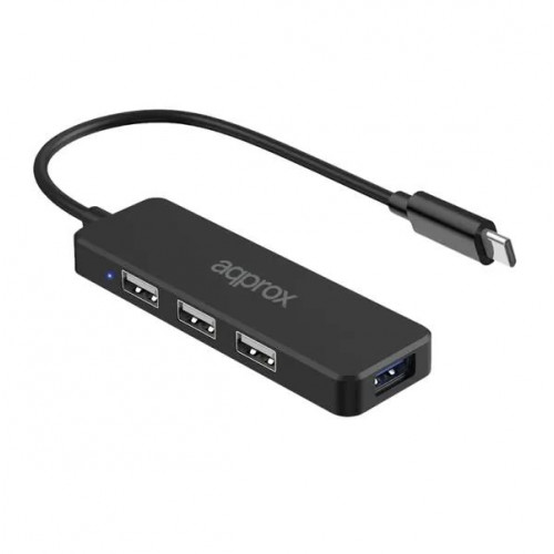 Hub Approx USB-C a 3xUSB 2.0 1xUSB...