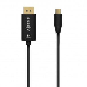 Cable AISENS USB-C/M a DP/M...