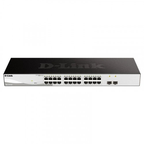 Switch D-Link 24xRJ45 GbE 2xSFP Rack...