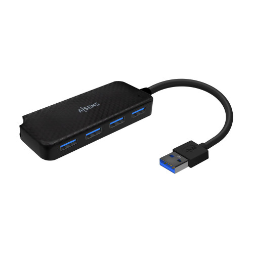 Hub AISENS USB-A 3.0 a 4xUSB-A 3.0...