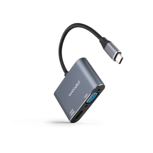 Adaptador Nanocable USB-C/M a...