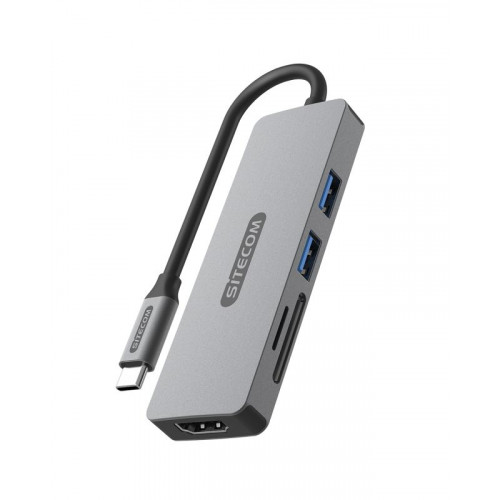 Docking Station Sitecom 5en1 USB-C a...