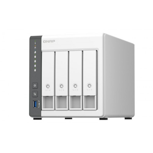 NAS QNAP A55 4Gb SATA 4 Bahías Blanco...