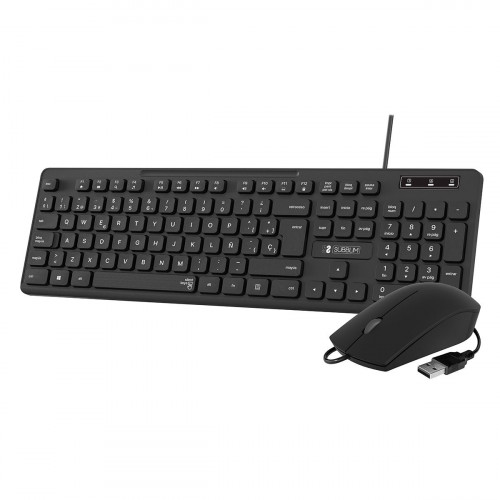 Teclado + Ratón SUBBLIM Business Slim...