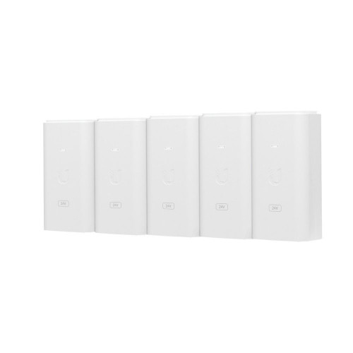 Inyector PoE Ubiquiti 24VDC 1A Gbit...