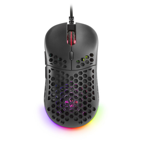 Ratón Mars Gaming RGB USB-A 12800dpi...