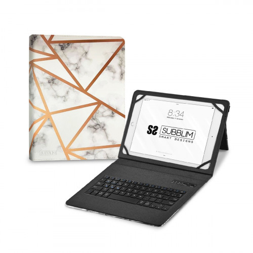 Funda Teclado SUBBLIM 9.6-11" Blanca...