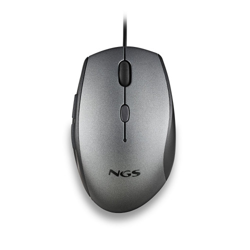 Ratón NGS Ergonómico Óptico USB...