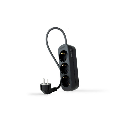 Regleta Nanocable 3xSchuko Cable 1.4m...