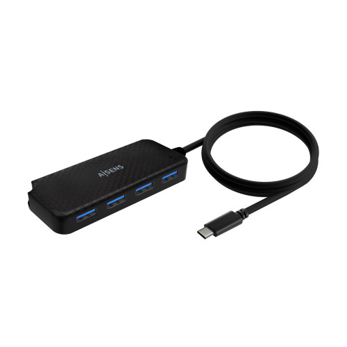 Hub AISENS USB-C 3.0 a 4xUSB-A 3.0...