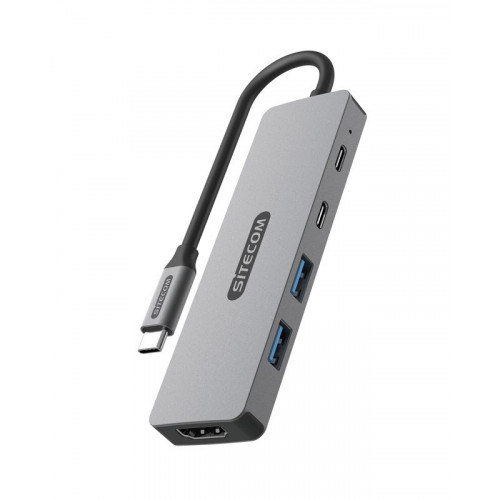 Docking Station Sitecom 5en1 USB-C a...