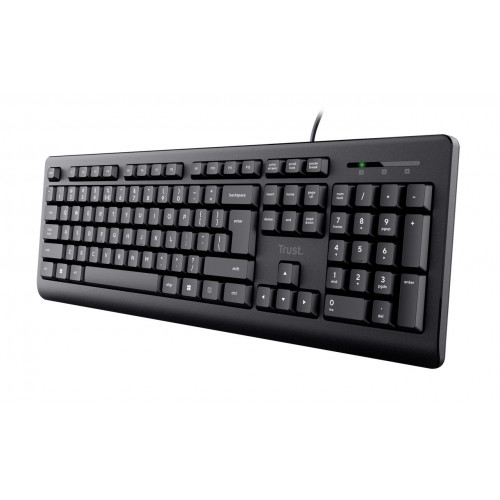 Teclado TRUST Primo Diestro QWERTY...
