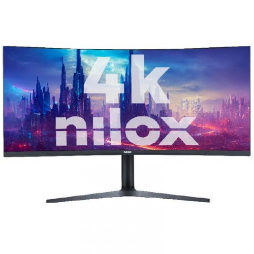 Monitor Gaming NILOX 34" UWQHD Curvo...