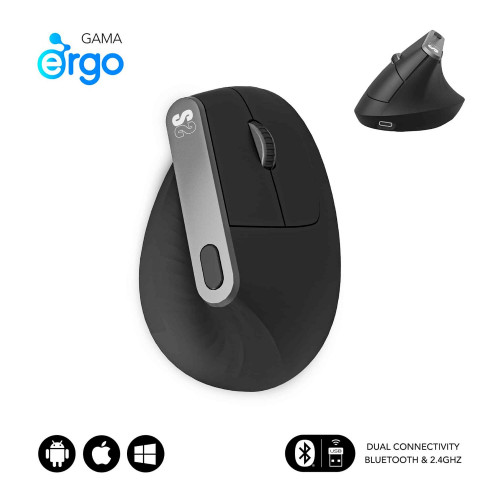 Ratón Vertical SUBBLIM Bluetooth...