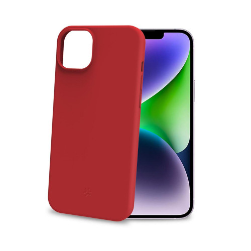 Funda CELLY Cromo iPhone 15 Plus Roja...