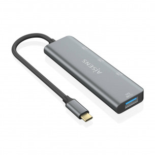 Hub AISENS USB-C a 3xUSB-A...