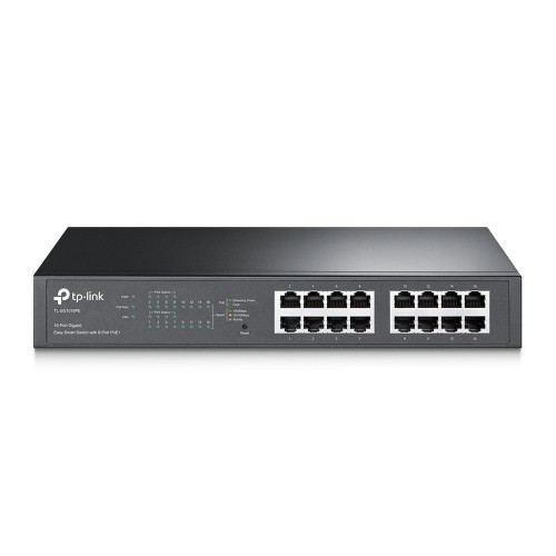 Switch TP-Link 16xRJ45 PoE+ Rack 1U...