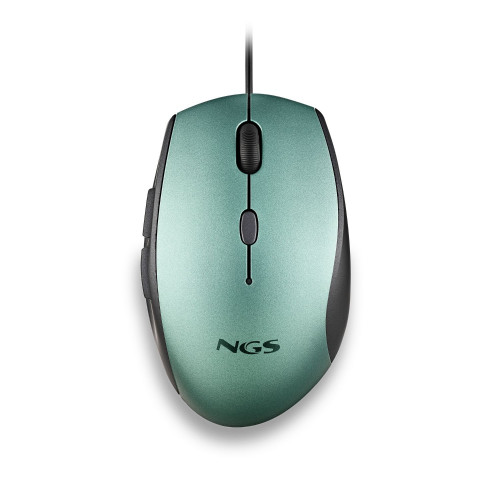 Ratón NGS Ergonómico Óptico USB...