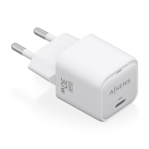 Cargador de Pared AISENS 1xUSB-C 30W...
