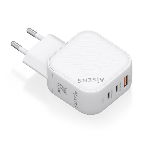 Cargador de Pared AISENS USB-A 2USB-C...