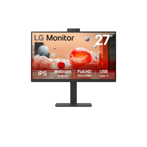 Monitor LG 27" IPS FHD con WebCam...