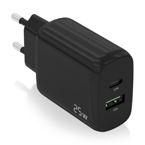 Cargador Pared AISENS USB-C USB-A 25W...