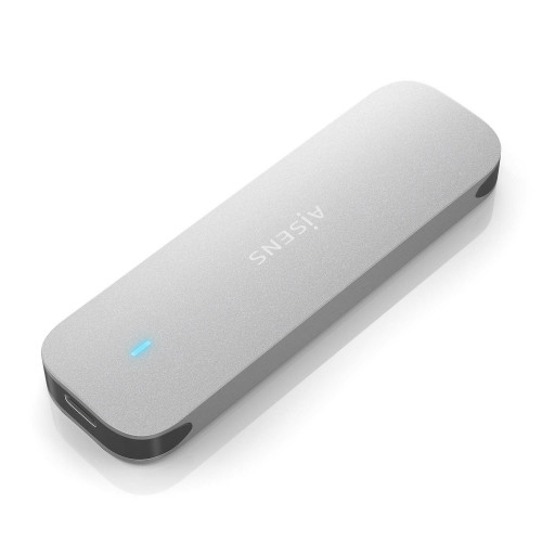 Caja SSD AISENS M.2 USB-C 3.1 Plata...