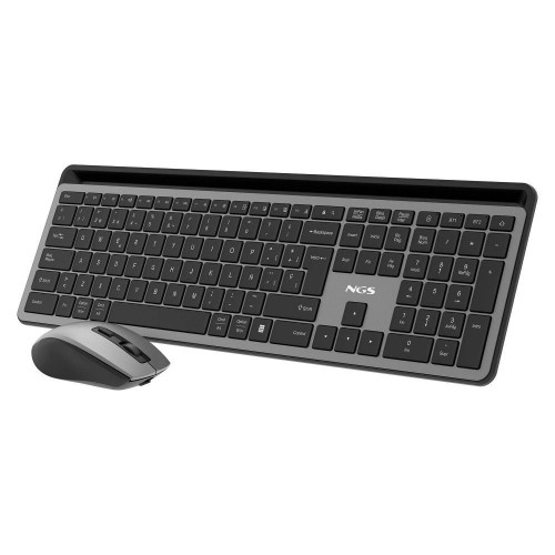 Teclado+Ratón NGS Recargable Wireless...