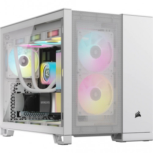 Corsair 2500D Airflow mATX Blanca...