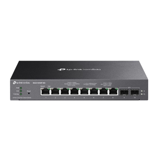 Switch TP-Link 10xRJ45 2.5GbE 2xSPF+...