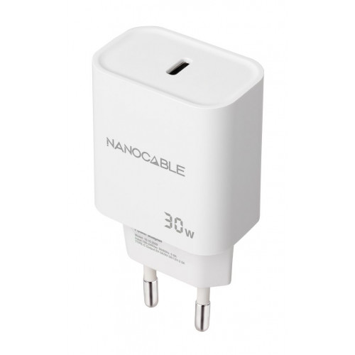 Cargador de Pared Nanocable 1xUSB-C...