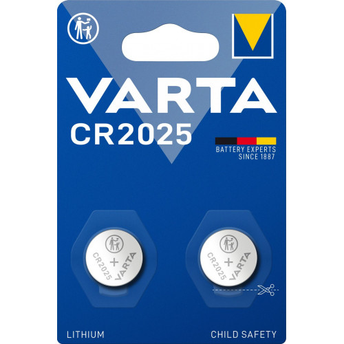 Pilas Varta Lithium Coin CR2025...