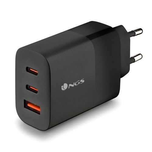 Cargador de Pared NGS 2xUSB-C 1xUSB-A...