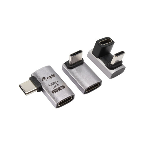 Adaptador EQUIP USB-C M/H 240W Pack 3...
