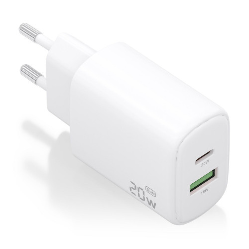 Cargador de Pared AISENS Usb-C/Usb-A...